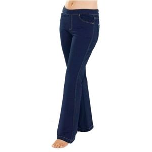 NWT Pajama Jeans Bootcut Navy Size S/M